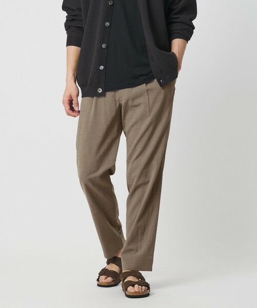 BEAUTY&YOUTH UNITED ARROWS / ビューティー&ユース ユナイテッドアローズ その他パンツ | ソアロン 1プリーツ テーパード イージー パンツ NO.5 | 詳細21