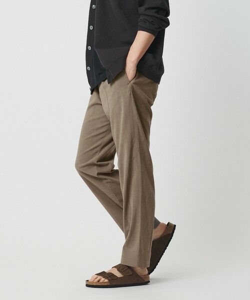 BEAUTY&YOUTH UNITED ARROWS / ビューティー&ユース ユナイテッドアローズ その他パンツ | ソアロン 1プリーツ テーパード イージー パンツ NO.5 | 詳細22