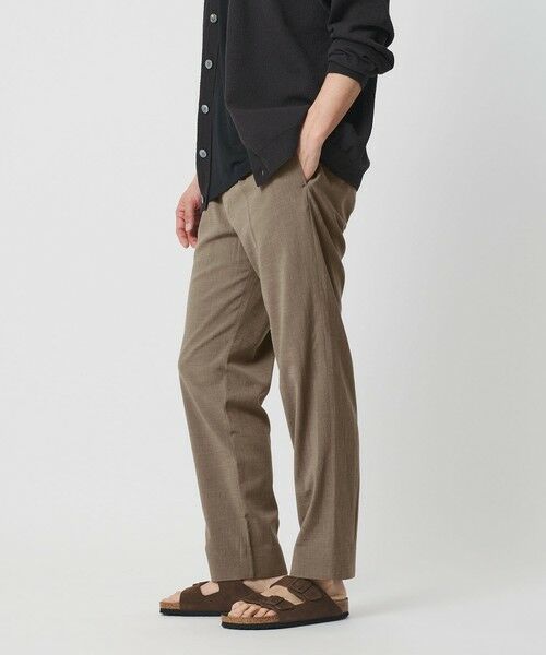 BEAUTY&YOUTH UNITED ARROWS / ビューティー&ユース ユナイテッドアローズ その他パンツ | ソアロン 1プリーツ テーパード イージー パンツ NO.5（BEIGE）