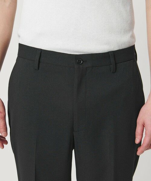 BEAUTY&YOUTH UNITED ARROWS / ビューティー&ユース ユナイテッドアローズ スラックス・ドレスパンツ | 【WEB限定 WARDROBE SMART】フラックスライク テーパード アンクルパンツ【吸水速乾・UVカット】 | 詳細8
