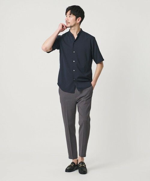 BEAUTY&YOUTH UNITED ARROWS / ビューティー&ユース ユナイテッドアローズ スラックス・ドレスパンツ | 【WEB限定 WARDROBE SMART】フラックスライク テーパード アンクルパンツ【吸水速乾・UVカット】 | 詳細16