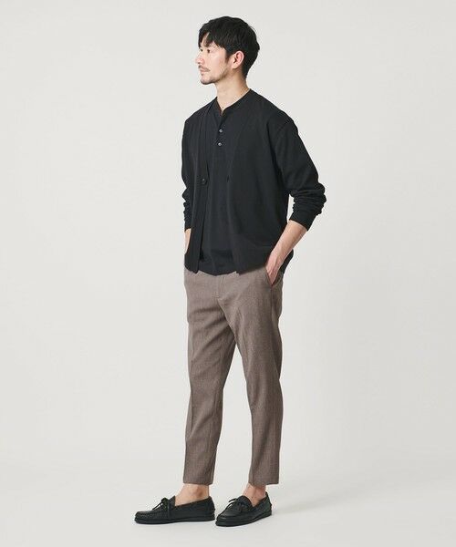 BEAUTY&YOUTH UNITED ARROWS / ビューティー&ユース ユナイテッドアローズ スラックス・ドレスパンツ | 【WEB限定 WARDROBE SMART】フラックスライク テーパード アンクルパンツ【吸水速乾・UVカット】 | 詳細21