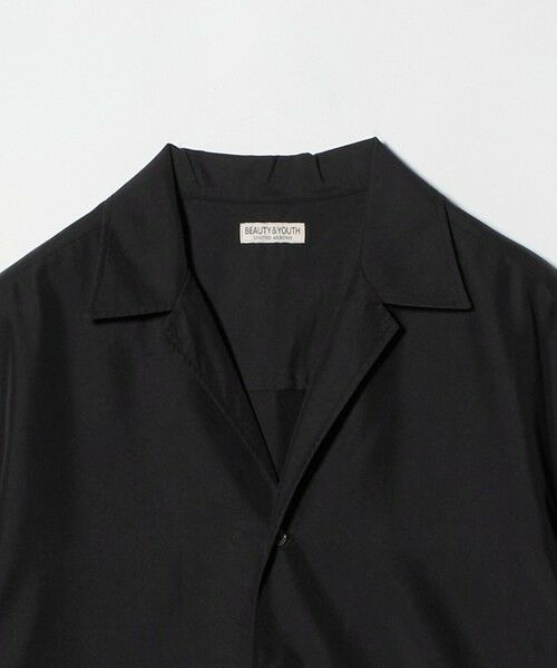 BEAUTY&YOUTH UNITED ARROWS / ビューティー&ユース ユナイテッドアローズ シャツ・ブラウス | ドレーピー ディープ オープンカラー シャツ GRANDE型 | 詳細5