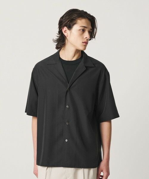 BEAUTY&YOUTH UNITED ARROWS / ビューティー&ユース ユナイテッドアローズ シャツ・ブラウス | ドレーピー ディープ オープンカラー シャツ GRANDE型 | 詳細2