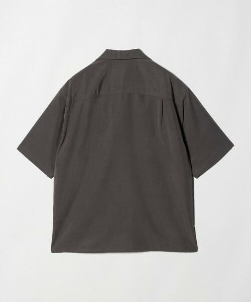 BEAUTY&YOUTH UNITED ARROWS / ビューティー&ユース ユナイテッドアローズ シャツ・ブラウス | ドレーピー ディープ オープンカラー シャツ GRANDE型 | 詳細3