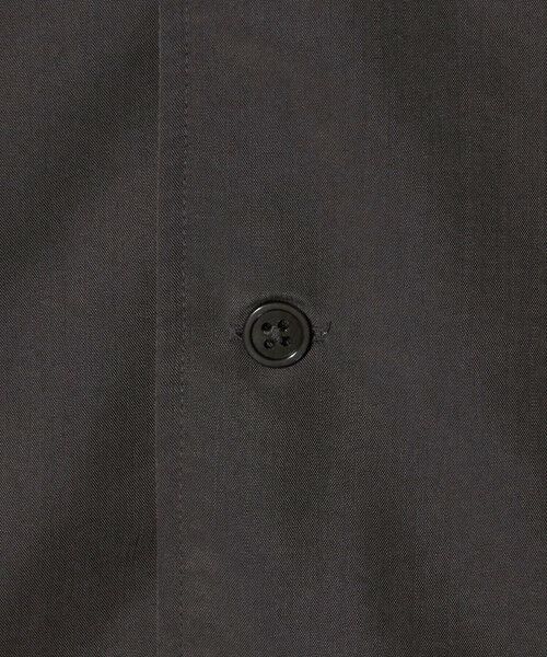 BEAUTY&YOUTH UNITED ARROWS / ビューティー&ユース ユナイテッドアローズ シャツ・ブラウス | ドレーピー ディープ オープンカラー シャツ GRANDE型 | 詳細7