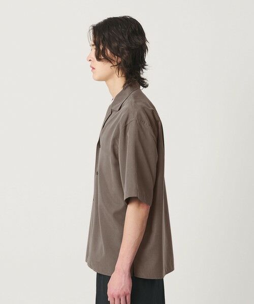 BEAUTY&YOUTH UNITED ARROWS / ビューティー&ユース ユナイテッドアローズ シャツ・ブラウス | ドレーピー ディープ オープンカラー シャツ GRANDE型 | 詳細10
