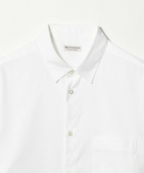 BEAUTY&YOUTH UNITED ARROWS / ビューティー&ユース ユナイテッドアローズ シャツ・ブラウス | クリア オックスフォード デオドラント レギュラー 半袖シャツ SLIM型 抗菌防臭 | 詳細1
