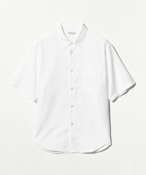 BEAUTY&YOUTH UNITED ARROWS / ビューティー&ユース ユナイテッドアローズ シャツ・ブラウス | クリア オックスフォード デオドラント レギュラー 半袖シャツ SLIM型 抗菌防臭（WHITE）