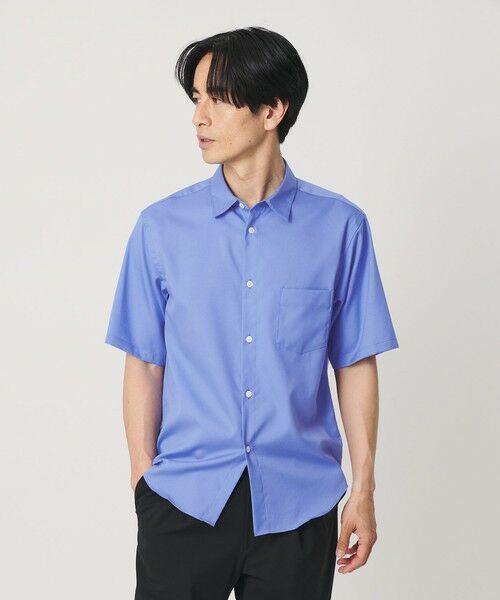 BEAUTY&YOUTH UNITED ARROWS / ビューティー&ユース ユナイテッドアローズ シャツ・ブラウス | クリア オックスフォード デオドラント レギュラー 半袖シャツ SLIM型 抗菌防臭 | 詳細15