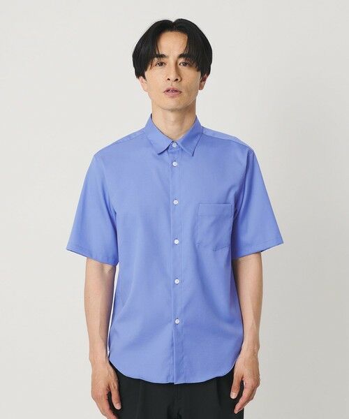 BEAUTY&YOUTH UNITED ARROWS / ビューティー&ユース ユナイテッドアローズ シャツ・ブラウス | クリア オックスフォード デオドラント レギュラー 半袖シャツ SLIM型 抗菌防臭 | 詳細18