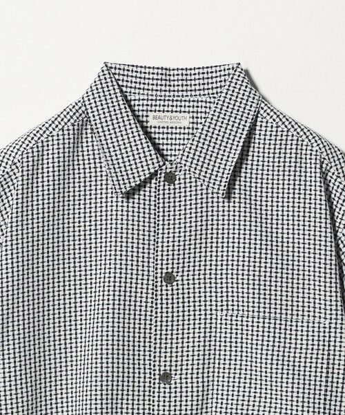 BEAUTY&YOUTH UNITED ARROWS / ビューティー&ユース ユナイテッドアローズ シャツ・ブラウス | コクーン ドビー キャンプカラー シャツ GRANDE型 | 詳細1