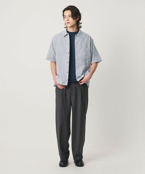 BEAUTY&YOUTH UNITED ARROWS / ビューティー&ユース ユナイテッドアローズ シャツ・ブラウス | コクーン ドビー キャンプカラー シャツ GRANDE型 | 詳細18