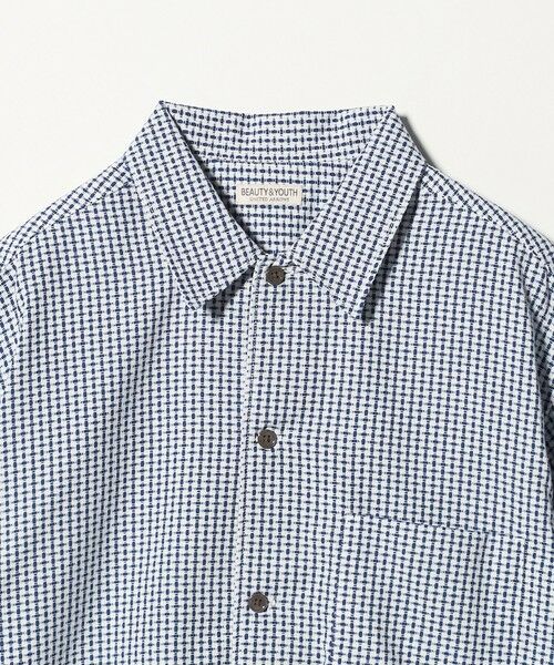 BEAUTY&YOUTH UNITED ARROWS / ビューティー&ユース ユナイテッドアローズ シャツ・ブラウス | コクーン ドビー キャンプカラー シャツ GRANDE型 | 詳細25