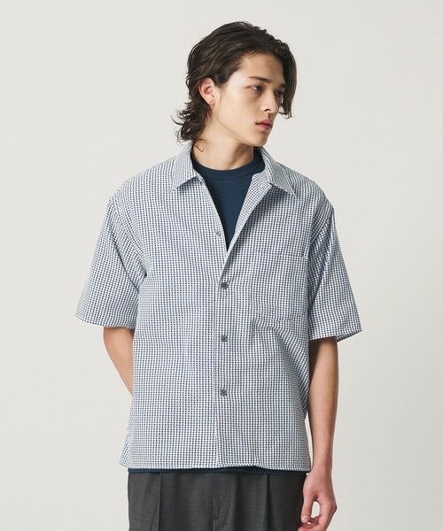 BEAUTY&YOUTH UNITED ARROWS / ビューティー&ユース ユナイテッドアローズ シャツ・ブラウス | コクーン ドビー キャンプカラー シャツ GRANDE型 | 詳細20