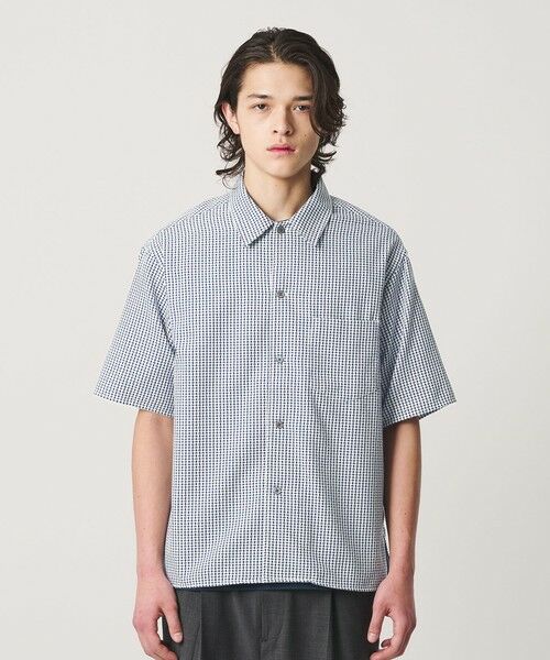 BEAUTY&YOUTH UNITED ARROWS / ビューティー&ユース ユナイテッドアローズ シャツ・ブラウス | コクーン ドビー キャンプカラー シャツ GRANDE型 | 詳細21