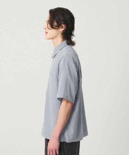 BEAUTY&YOUTH UNITED ARROWS / ビューティー&ユース ユナイテッドアローズ シャツ・ブラウス | コクーン ドビー キャンプカラー シャツ GRANDE型 | 詳細22