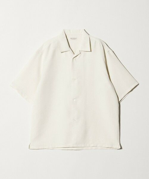 BEAUTY&YOUTH UNITED ARROWS / ビューティー&ユース ユナイテッドアローズ シャツ・ブラウス | シルキータッチ ナロー オープンカラー シャツ FORM型 | 詳細5