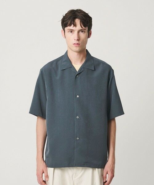 BEAUTY&YOUTH UNITED ARROWS / ビューティー&ユース ユナイテッドアローズ シャツ・ブラウス | シルキータッチ ナロー オープンカラー シャツ FORM型 | 詳細14