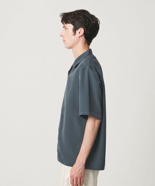 BEAUTY&YOUTH UNITED ARROWS / ビューティー&ユース ユナイテッドアローズ シャツ・ブラウス | シルキータッチ ナロー オープンカラー シャツ FORM型 | 詳細15