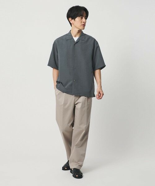 BEAUTY&YOUTH UNITED ARROWS / ビューティー&ユース ユナイテッドアローズ シャツ・ブラウス | シルキータッチ ナロー オープンカラー シャツ FORM型 | 詳細6