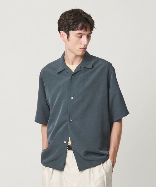 BEAUTY&YOUTH UNITED ARROWS / ビューティー&ユース ユナイテッドアローズ シャツ・ブラウス | シルキータッチ ナロー オープンカラー シャツ FORM型 | 詳細11