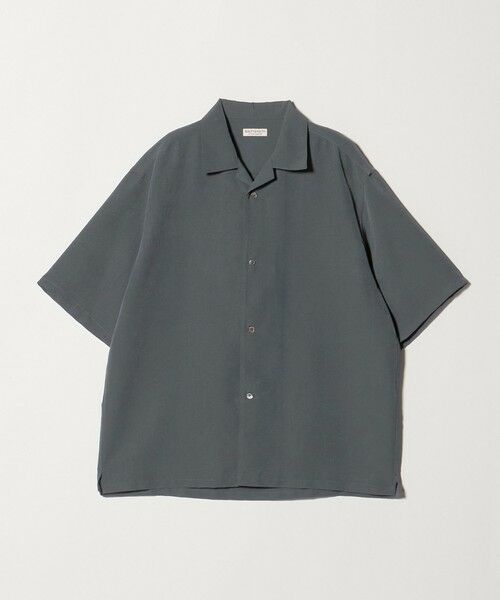 BEAUTY&YOUTH UNITED ARROWS / ビューティー&ユース ユナイテッドアローズ シャツ・ブラウス | シルキータッチ ナロー オープンカラー シャツ FORM型 | 詳細7