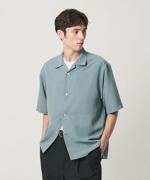 BEAUTY&YOUTH UNITED ARROWS / ビューティー&ユース ユナイテッドアローズ シャツ・ブラウス | シルキータッチ ナロー オープンカラー シャツ FORM型 | 詳細27