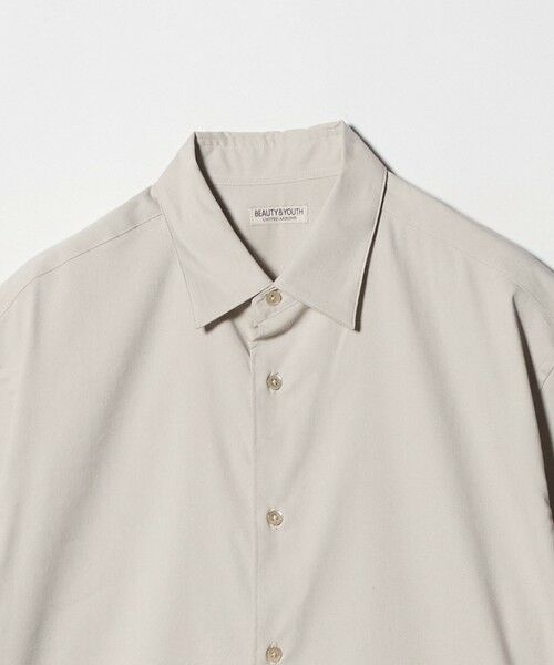 BEAUTY&YOUTH UNITED ARROWS / ビューティー&ユース ユナイテッドアローズ シャツ・ブラウス | タンブル リネン スクエア シャツ GRANDE型 | 詳細8