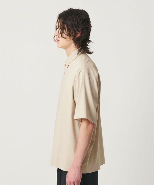 BEAUTY&YOUTH UNITED ARROWS / ビューティー&ユース ユナイテッドアローズ シャツ・ブラウス | タンブル リネン スクエア シャツ GRANDE型 | 詳細4