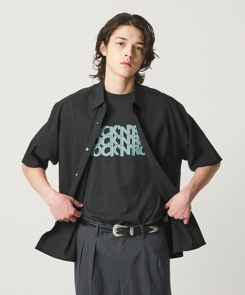 BEAUTY&YOUTH UNITED ARROWS / ビューティー&ユース ユナイテッドアローズ シャツ・ブラウス | タンブル リネン スクエア シャツ GRANDE型 | 詳細15