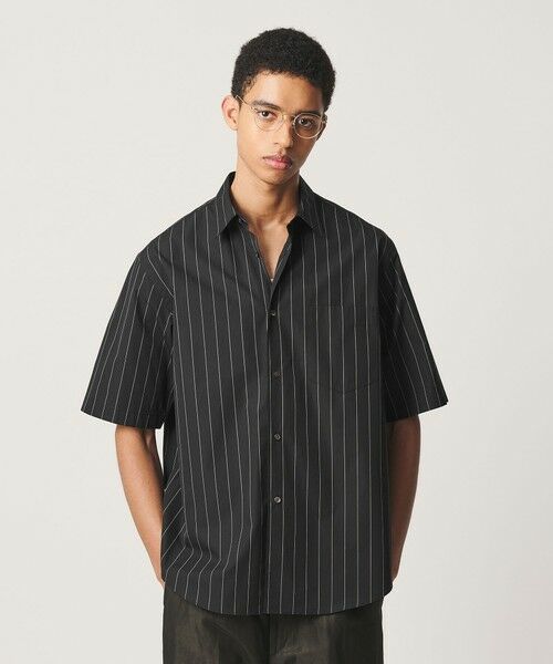 BEAUTY&YOUTH UNITED ARROWS / ビューティー&ユース ユナイテッドアローズ シャツ・ブラウス | HI-LINE 120/2 スーピマ ブロード レギュラー ショートスリーブ シャツ | 詳細5