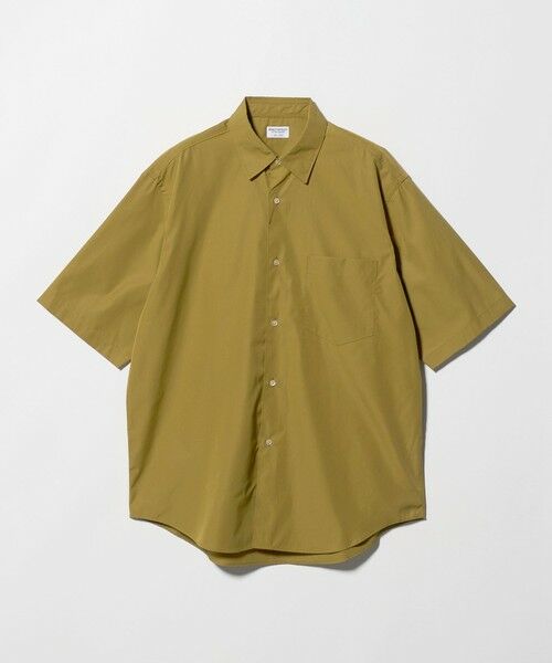 BEAUTY&YOUTH UNITED ARROWS / ビューティー&ユース ユナイテッドアローズ シャツ・ブラウス | HI-LINE 120/2 スーピマ ブロード レギュラー ショートスリーブ シャツ | 詳細12