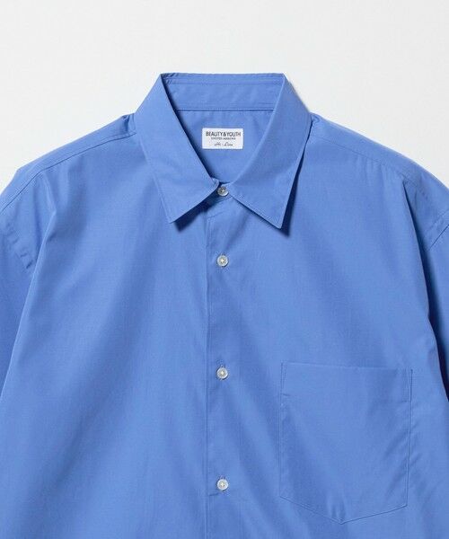 BEAUTY&YOUTH UNITED ARROWS / ビューティー&ユース ユナイテッドアローズ シャツ・ブラウス | HI-LINE 120/2 スーピマ ブロード レギュラー ショートスリーブ シャツ | 詳細22