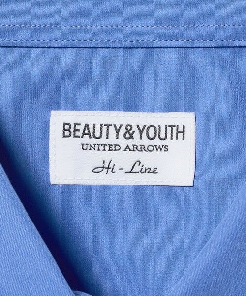 BEAUTY&YOUTH UNITED ARROWS / ビューティー&ユース ユナイテッドアローズ シャツ・ブラウス | HI-LINE 120/2 スーピマ ブロード レギュラー ショートスリーブ シャツ | 詳細27