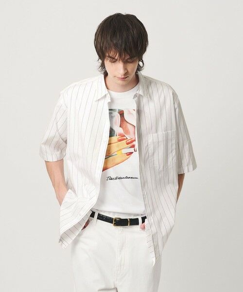 BEAUTY&YOUTH UNITED ARROWS / ビューティー&ユース ユナイテッドアローズ シャツ・ブラウス | HI-LINE 120/2 ブロード レギュラー ショートスリーブ シャツ | 詳細27