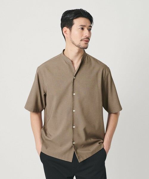 BEAUTY&YOUTH UNITED ARROWS / ビューティー&ユース ユナイテッドアローズ シャツ・ブラウス | 【WEB限定 WARDROBE SMART】 Reflax スキッパー シャツ | 詳細21