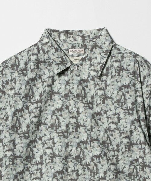 BEAUTY&YOUTH UNITED ARROWS / ビューティー&ユース ユナイテッドアローズ シャツ・ブラウス | ロンシャン アブストラクト キャンプ シャツ GRANDE型 | 詳細10