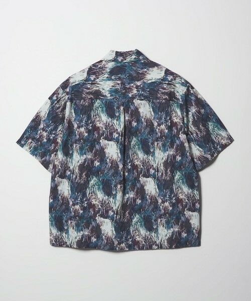 BEAUTY&YOUTH UNITED ARROWS / ビューティー&ユース ユナイテッドアローズ シャツ・ブラウス | ロンシャン ブラッシュド パターン キャンプ シャツ GRANDE型 | 詳細1