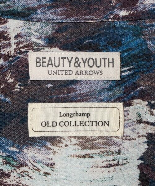 BEAUTY&YOUTH UNITED ARROWS / ビューティー&ユース ユナイテッドアローズ シャツ・ブラウス | ロンシャン ブラッシュド パターン キャンプ シャツ GRANDE型 | 詳細17