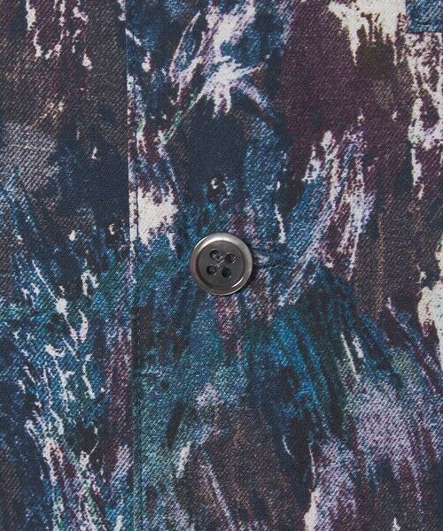 BEAUTY&YOUTH UNITED ARROWS / ビューティー&ユース ユナイテッドアローズ シャツ・ブラウス | ロンシャン ブラッシュド パターン キャンプ シャツ GRANDE型 | 詳細6