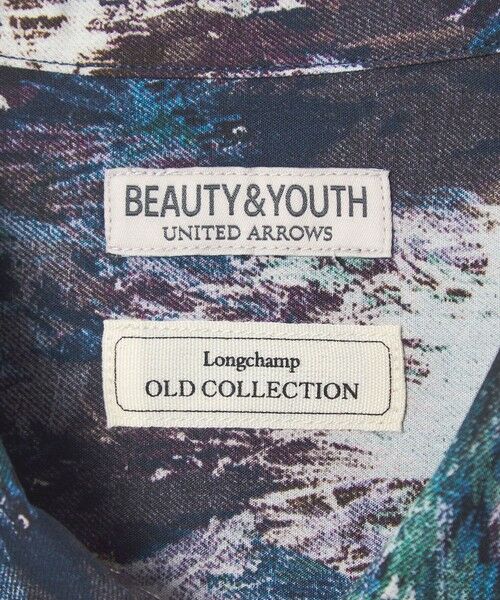 BEAUTY&YOUTH UNITED ARROWS / ビューティー&ユース ユナイテッドアローズ シャツ・ブラウス | ロンシャン ブラッシュド パターン キャンプ シャツ GRANDE型 | 詳細7