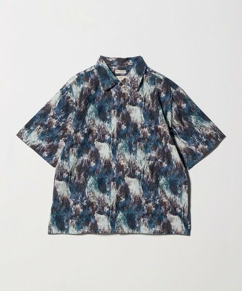 BEAUTY&YOUTH UNITED ARROWS / ビューティー&ユース ユナイテッドアローズ シャツ・ブラウス | ロンシャン ブラッシュド パターン キャンプ シャツ GRANDE型 | 詳細8