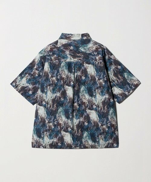 BEAUTY&YOUTH UNITED ARROWS / ビューティー&ユース ユナイテッドアローズ シャツ・ブラウス | ロンシャン ブラッシュド パターン キャンプ シャツ GRANDE型 | 詳細9
