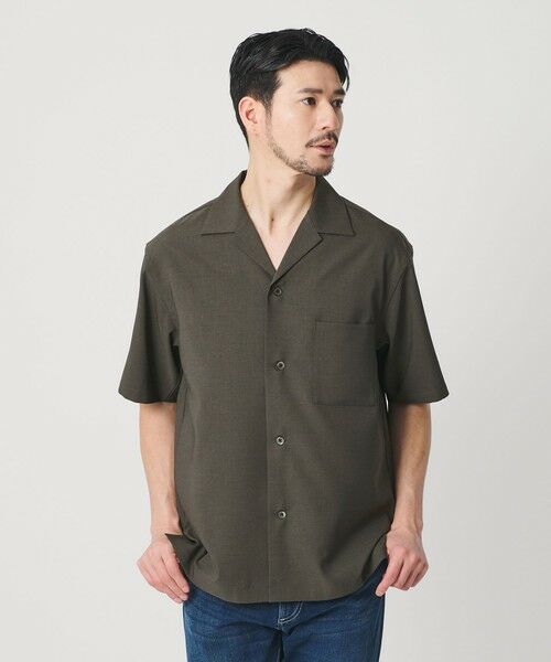 BEAUTY&YOUTH UNITED ARROWS / ビューティー&ユース ユナイテッドアローズ シャツ・ブラウス | 【WEB限定 WARDROBE SMART】 Reflax オープンカラー シャツ | 詳細15