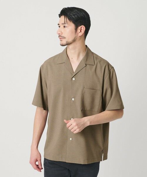 BEAUTY&YOUTH UNITED ARROWS / ビューティー&ユース ユナイテッドアローズ シャツ・ブラウス | 【WEB限定 WARDROBE SMART】 Reflax オープンカラー シャツ | 詳細18