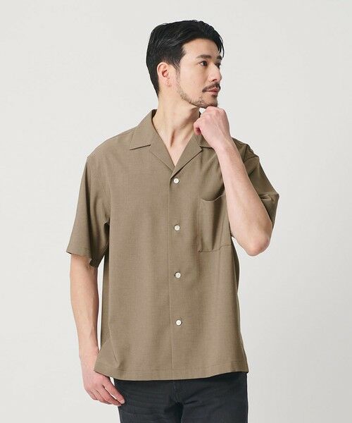 BEAUTY&YOUTH UNITED ARROWS / ビューティー&ユース ユナイテッドアローズ シャツ・ブラウス | 【WEB限定 WARDROBE SMART】 Reflax オープンカラー シャツ | 詳細19