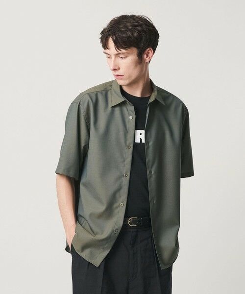 BEAUTY&YOUTH UNITED ARROWS / ビューティー&ユース ユナイテッドアローズ シャツ・ブラウス | 尾州 TW レギュラー ショートスリーブ シャツ GRANDE TAPERD型 ウォッシャブル MADE IN JAPAN | 詳細2