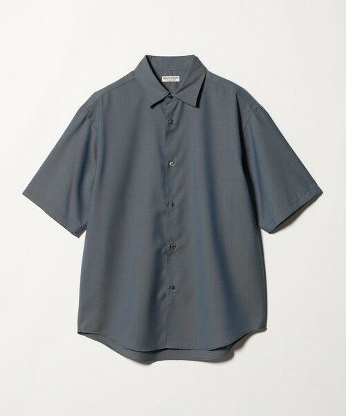 BEAUTY&YOUTH UNITED ARROWS / ビューティー&ユース ユナイテッドアローズ シャツ・ブラウス | 尾州 TW レギュラー ショートスリーブ シャツ GRANDE TAPERD型 ウォッシャブル MADE IN JAPAN（COBALT）
