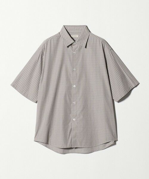BEAUTY&YOUTH UNITED ARROWS / ビューティー&ユース ユナイテッドアローズ シャツ・ブラウス | チェック ショートスリーブ レギュラー シャツ FORM型 | 詳細7